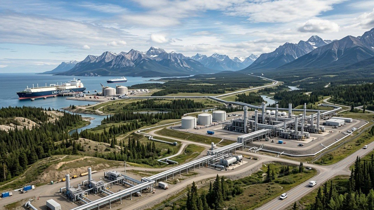 Western Canadian natural gas production and LNG export infrastructure in 2026