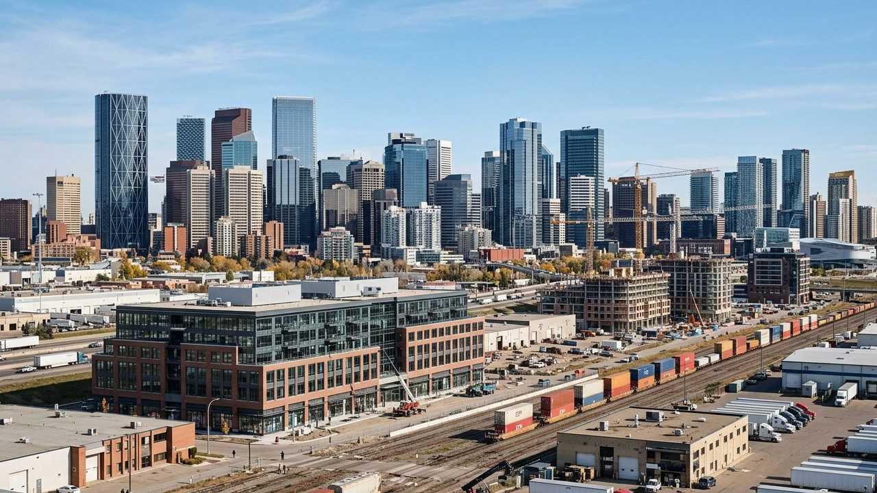 Calgary and Edmonton commercial real estate, downtown offices and industrial properties in 2026