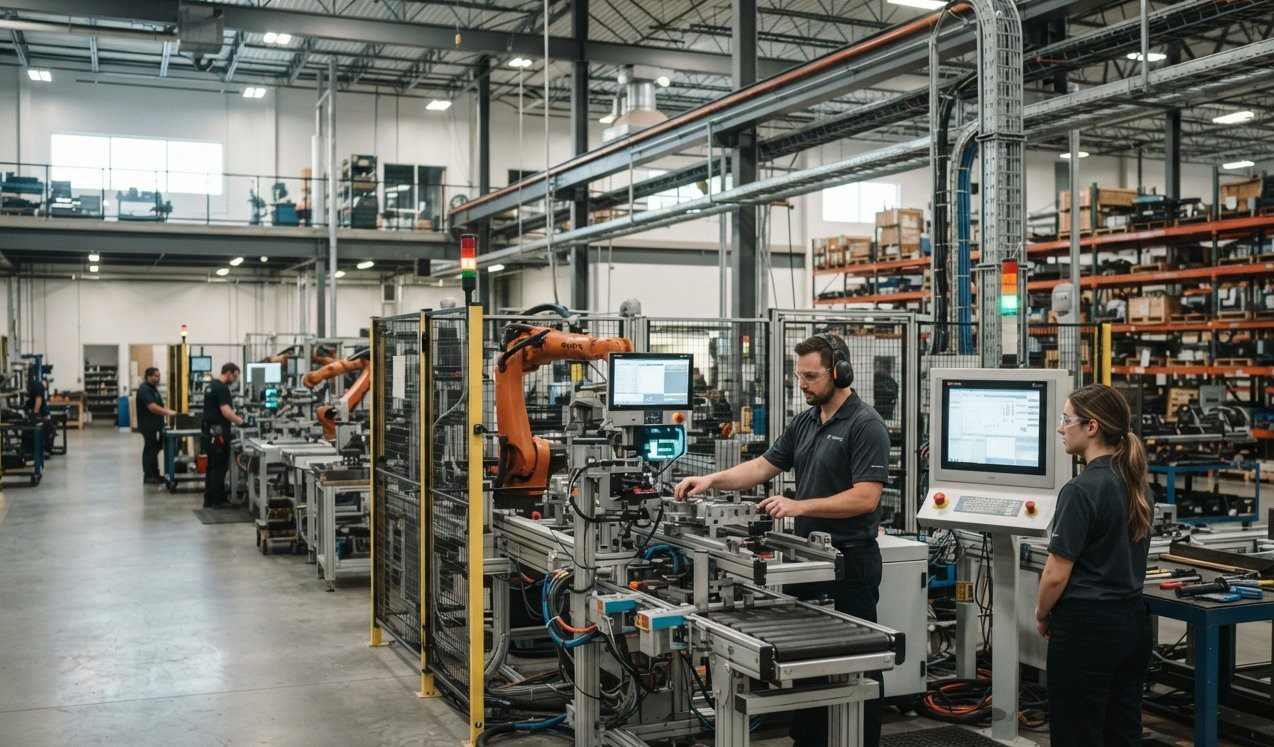 Canadian manufacturing business investing in new machinery and equipment as federal tax rules propose expanded immediate expensing.